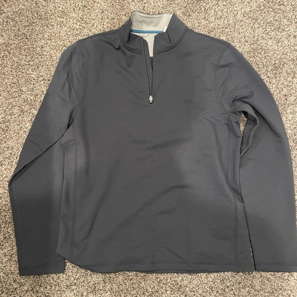 NWT J Crew Performance Half Zip.  Size Medium